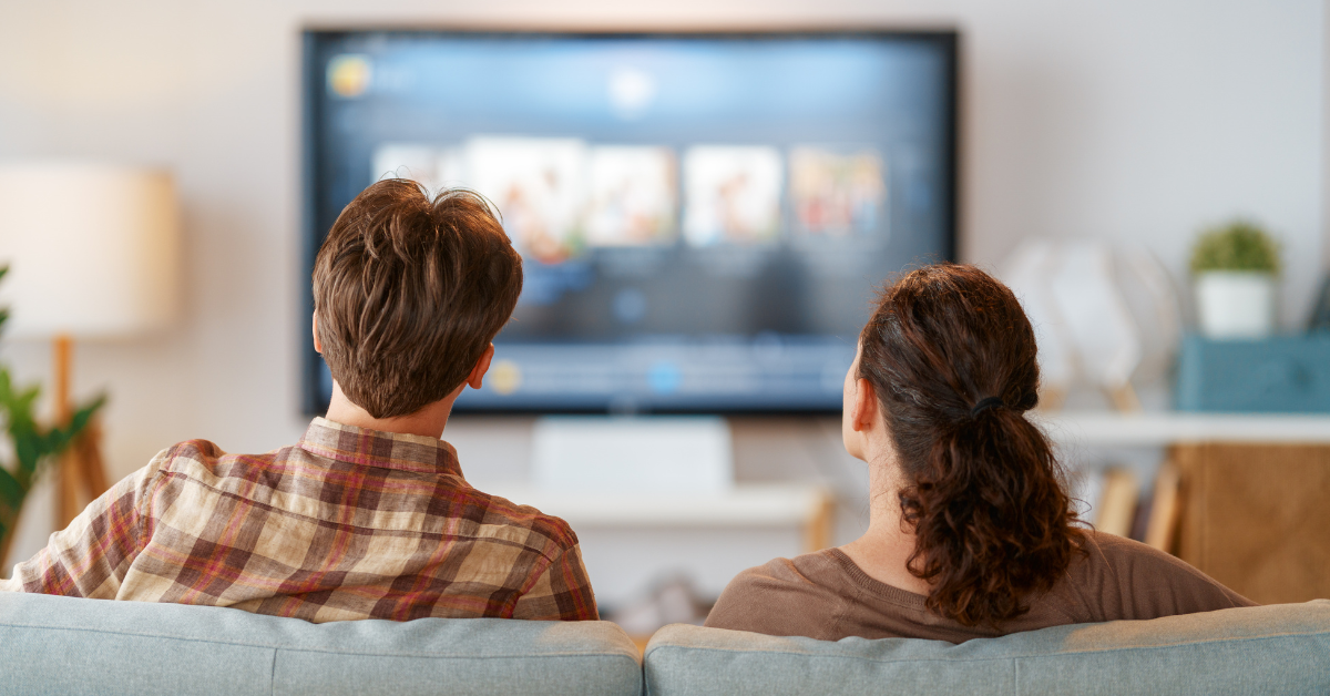 Participants using streaming platform as part of media market research study