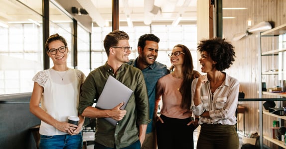 Millennials participating in an online qualitative research discussion