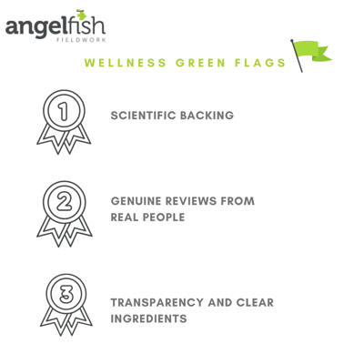 The Angelfish community's wellness green flags