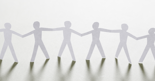 paper figures representing online research community
