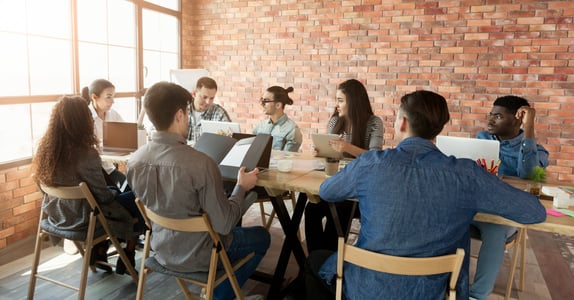 Gen Z participants engaging in a focus group for market research.