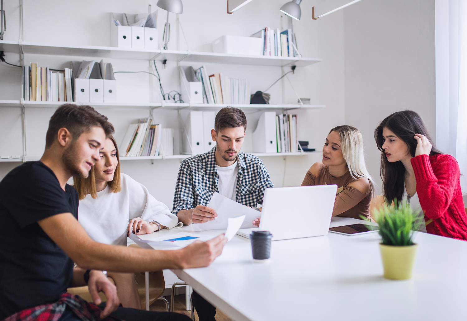 A company devising their market research recruitment agency brief in preparation for finding market research participants