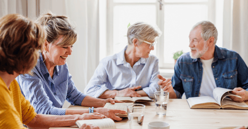 over 60s sharing their thoughts