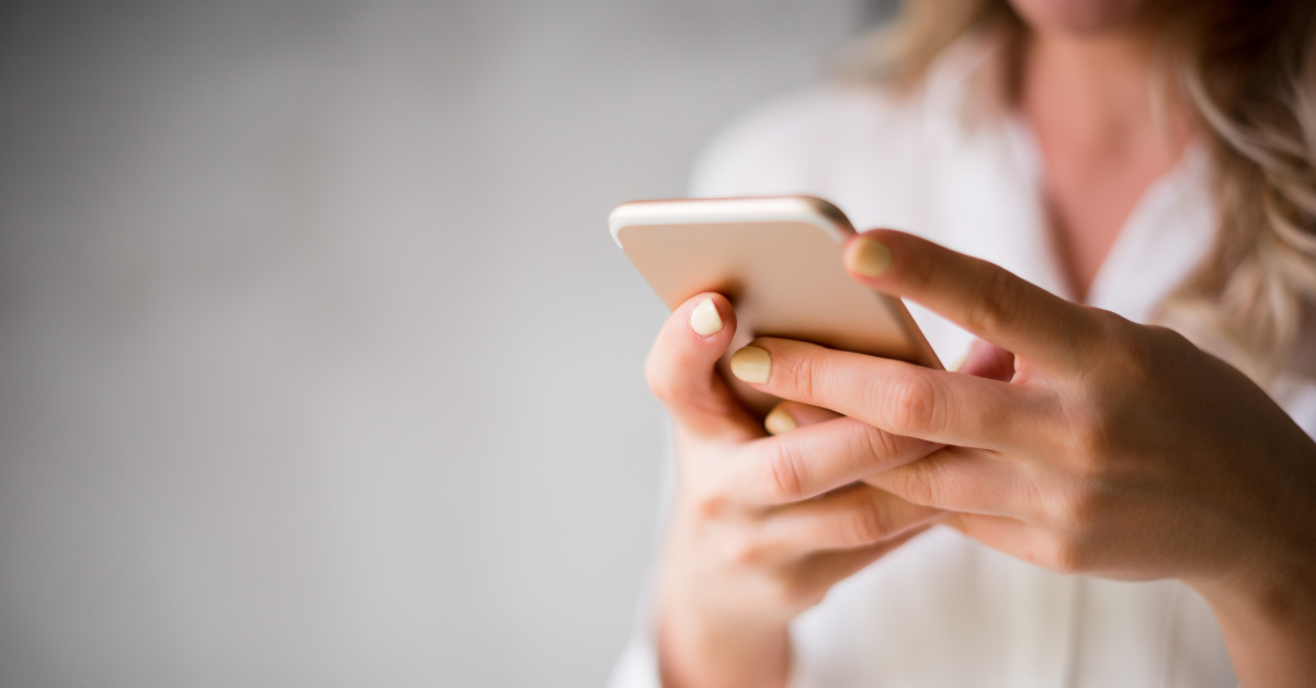 What is Mobile Ethnography? Woman completing digital qualitative tasks