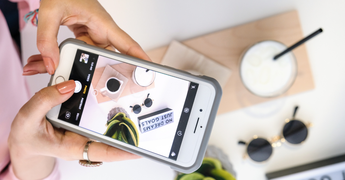 taking photos on smartphone for online research community